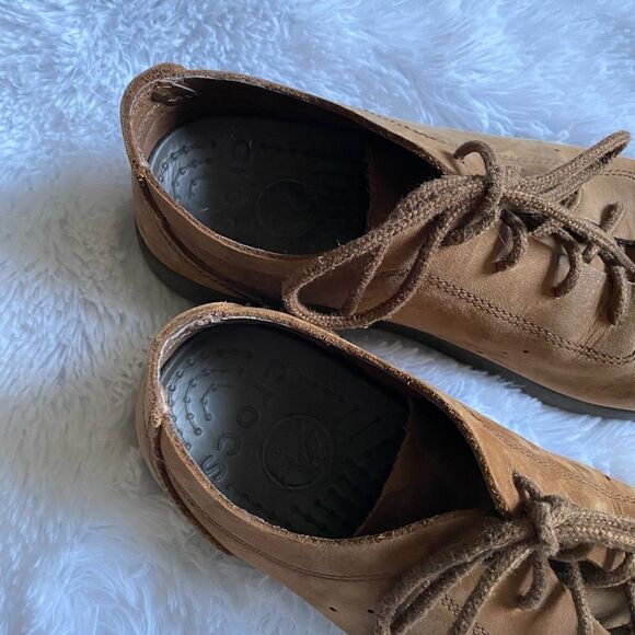 Crocs Shoes Brown Lace Up Mens Size 8 - Picture 2 of 9